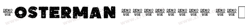 Posterman PERSONAL U字体转换